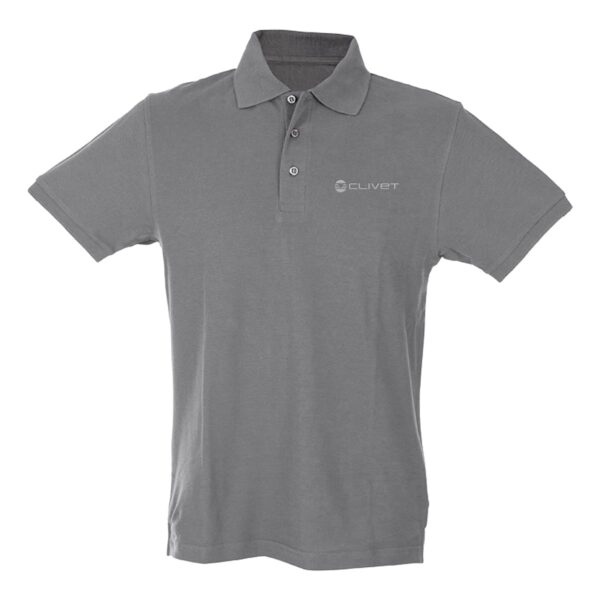 Polo uomo grigia