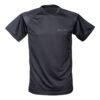 Black Unisex running t-shirt